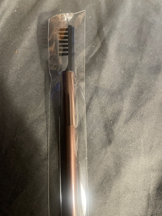 Eyebrow makeup brush